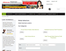 Tablet Screenshot of metaldetectormalaysia.com